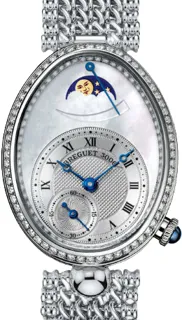 Breguet Reine de Naples 8908bb/52/j20.d000 White gold Silver