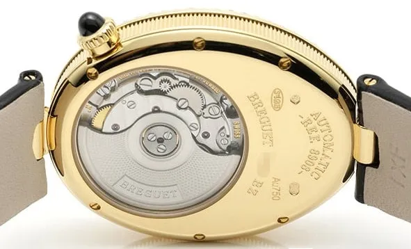 Breguet Reine de Naples 8908BA/52/964/D00D3L 36.5mm Yellow gold and 18k yellow gold Mother-of-pearl 1