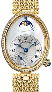 Breguet Reine de Naples 8908BA52J20D000 18k yellow gold White