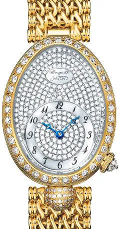 Breguet Reine de Naples 8928BA/8D/J20.DD00 33mm Yellow gold White