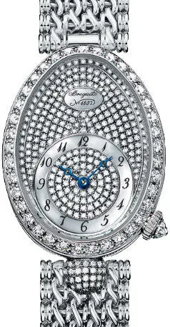 Breguet Reine de Naples 8928BB8DJ20DD00 33mm White gold White