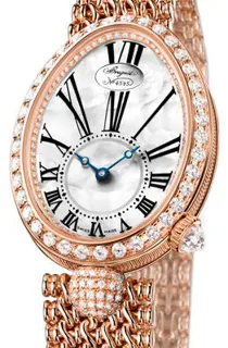 Breguet Reine de Naples 8928BR/51/J20/DD00 Rose gold White