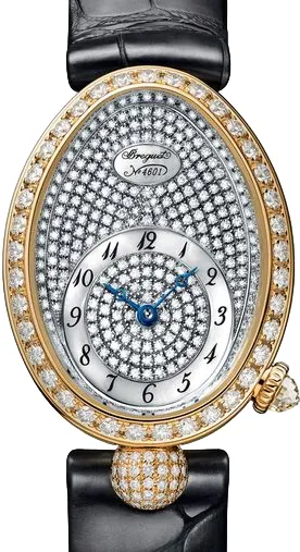 Breguet Reine de Naples 8928ba/8d/944/dd0d3L 33mm Yellow gold and 18k yellow gold