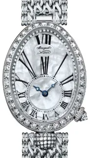 Breguet Reine de Naples 8928BB/51/J20/DD00 33mm White gold White