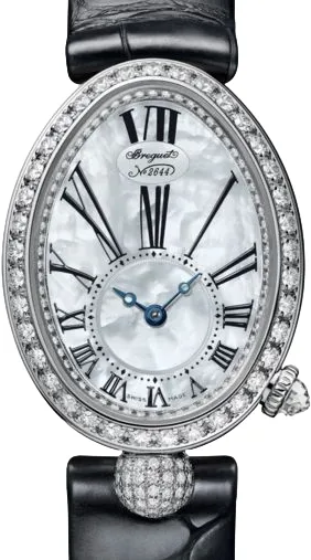 Breguet Reine de Naples 8928BB/51/944/DD0D3L 33mm White gold and 18k white gold Mother-of-pearl