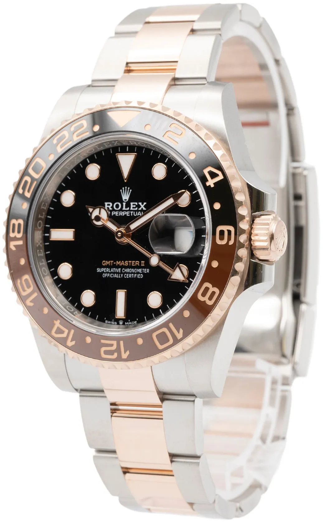 Rolex GMT-Master II 126711CHNR 40mm Rose gold and Stainless steel Black 1