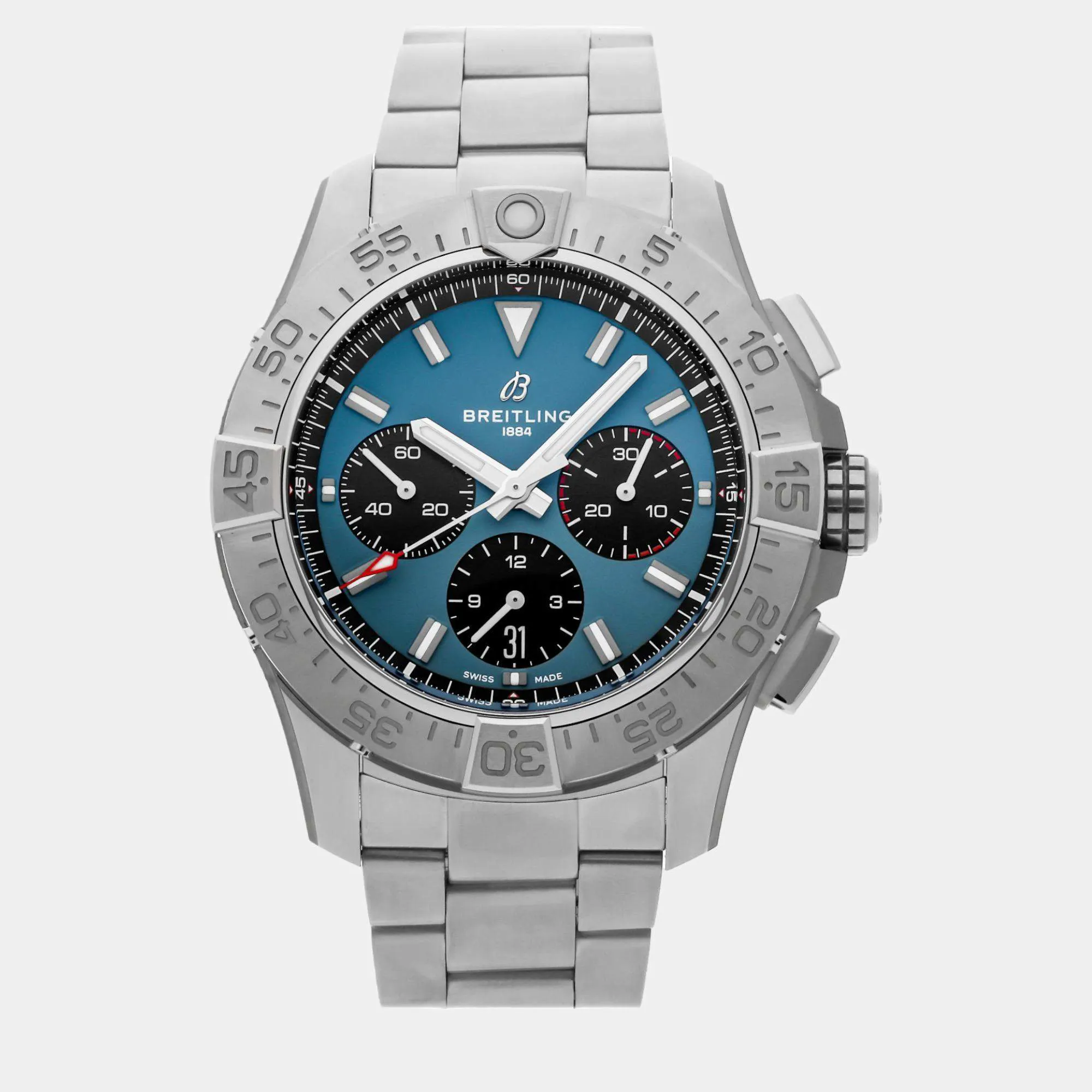 Breitling Avenger AB0147101C1A1 44mm Stainless steel Blue