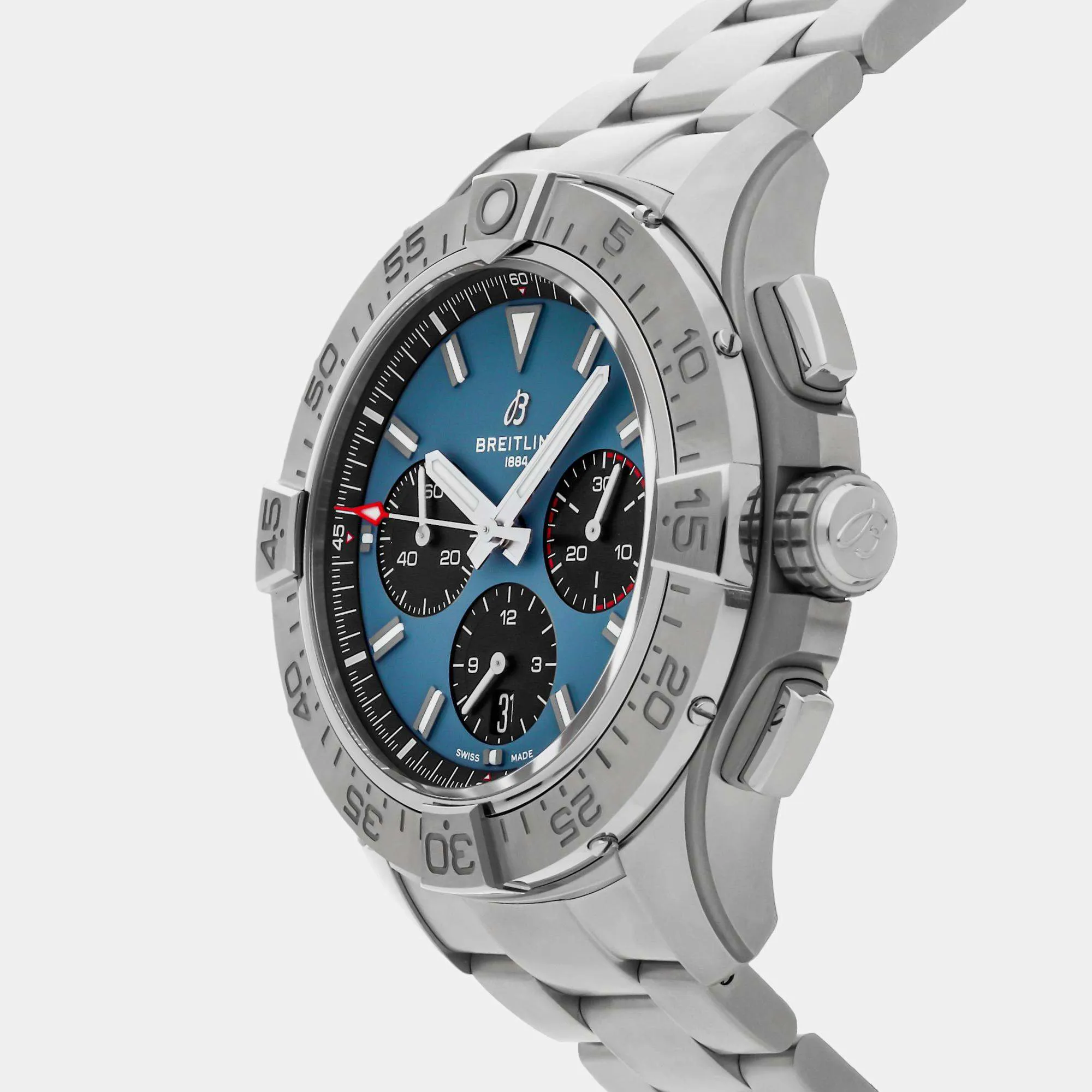 Breitling Avenger AB0147101C1A1 44mm Stainless steel Blue 1