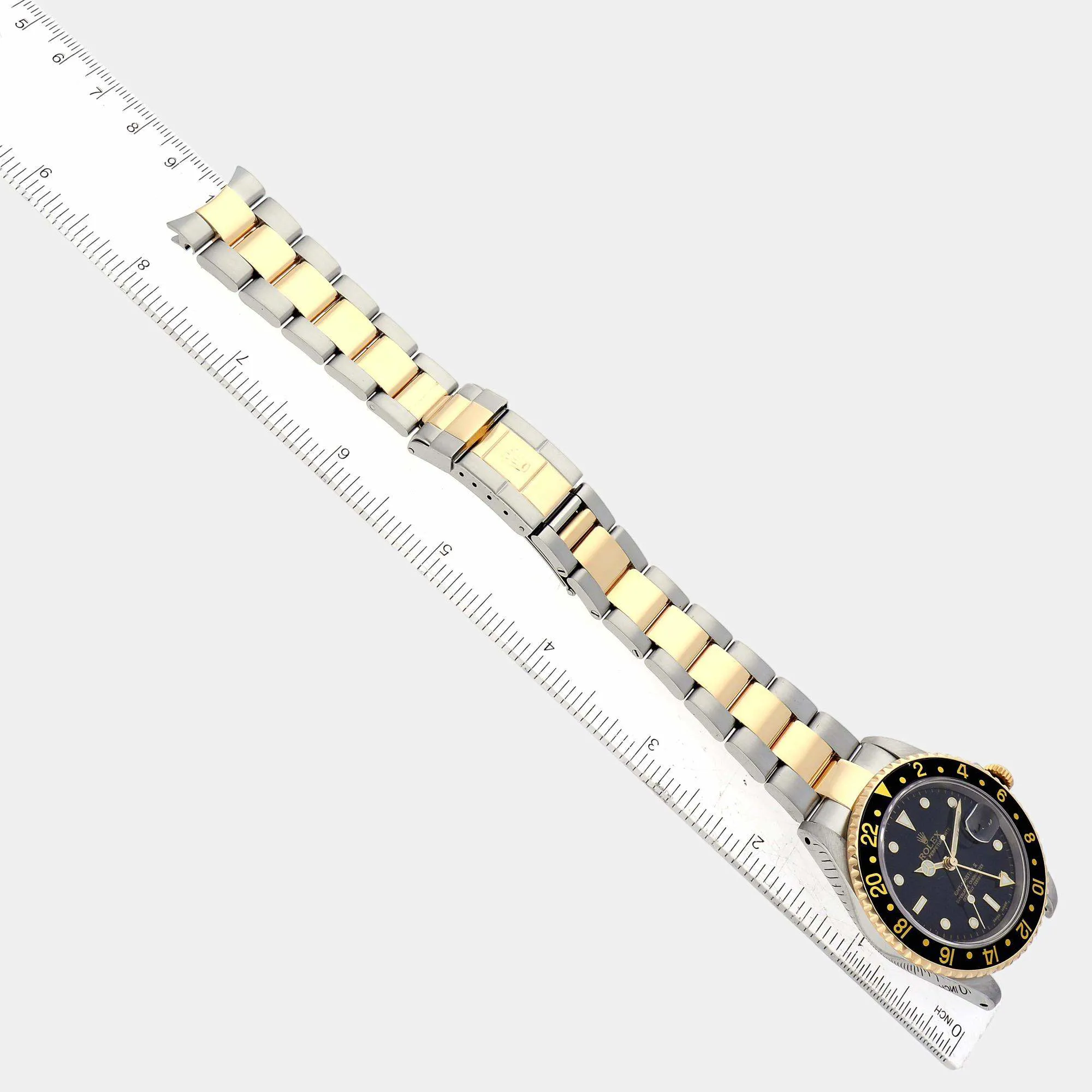 Rolex GMT-Master II 16713 Yellow gold and Stainless steel and 18k yellow gold Black 7