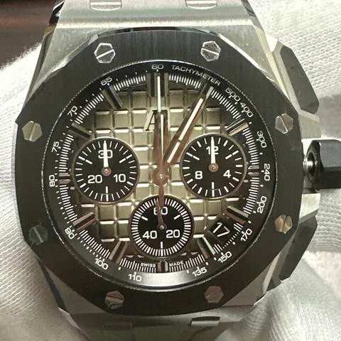 Audemars Piguet Royal Oak Offshore 26420SO.OO.A600CA.01 43mm Stainless steel Brown 12