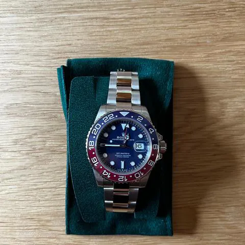 Rolex GMT-Master II 126719BLRO 40mm White gold Blue 1