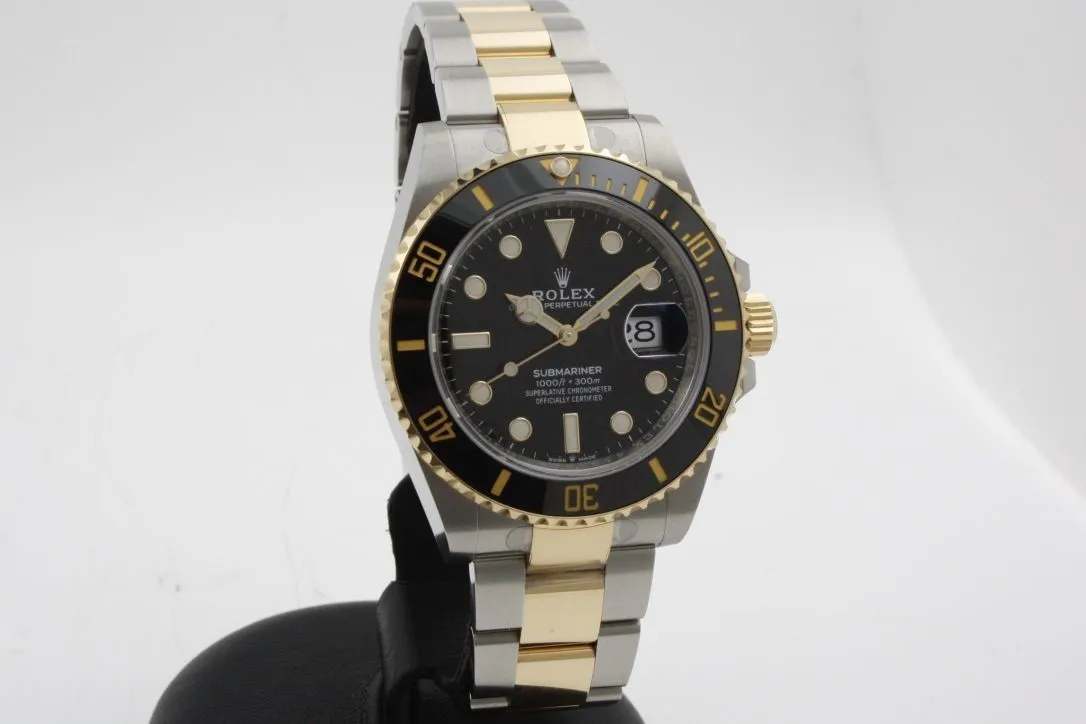 Rolex Submariner 126613LN 41mm Yellow gold and Stainless steel Black