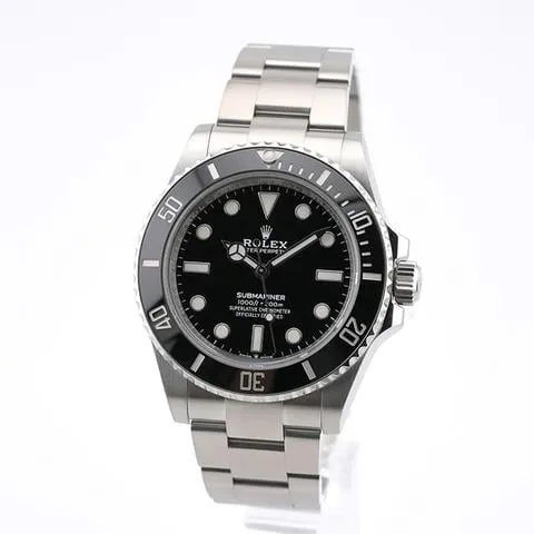 Rolex Submariner (No Date) 41 124060 41mm Stainless steel Black 1