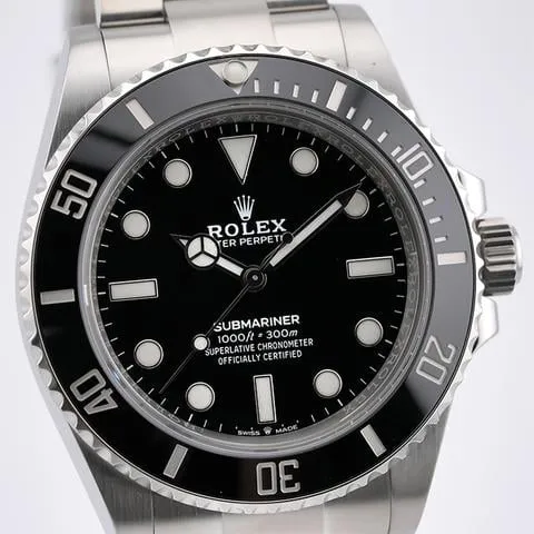 Rolex Submariner (No Date) 41 124060 41mm Stainless steel Black 6