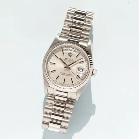 Rolex Day-Date 36 118239 36mm White gold Silver