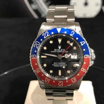 Rolex GMT-Master 16750 40mm Acciaio Black