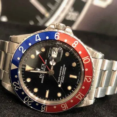 Rolex GMT-Master 16750 40mm Acciaio Black 1