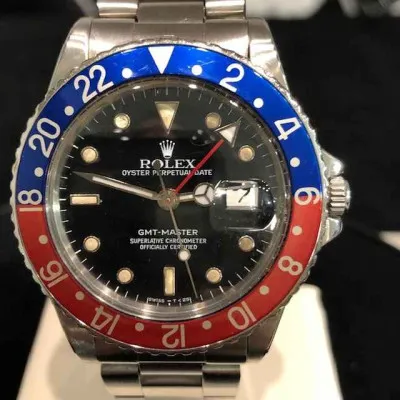 Rolex GMT-Master 16750 40mm Acciaio Black 6