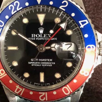 Rolex GMT-Master 16750 40mm Acciaio Black 11