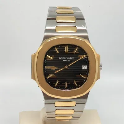 Patek Philippe Nautilus 3700/1 40mm Oro/acciaio Nero