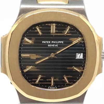 Patek Philippe Nautilus 3700/1 40mm Oro/acciaio Nero 4