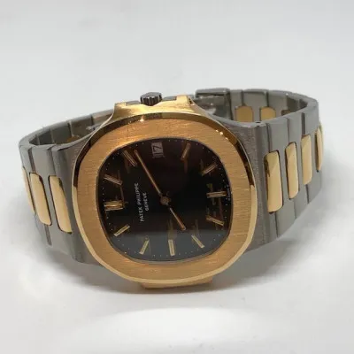 Patek Philippe Nautilus 3700/1 40mm Oro/acciaio Nero 12