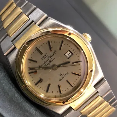 IWC Ingenieur IW3305 29mm Oro/Acciaio Crema