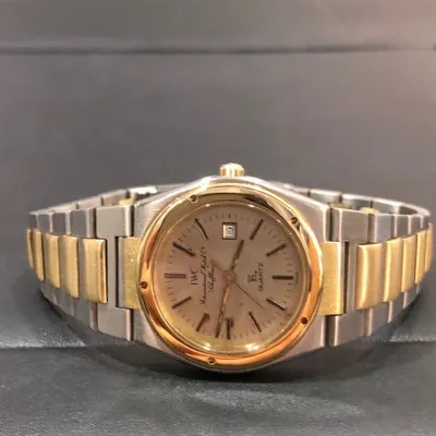 IWC Ingenieur IW3305 29mm Oro/Acciaio Crema 5