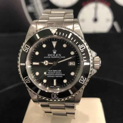 Rolex Sea-Dweller 16660 40mm Acciaio Nero 2