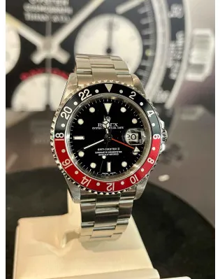 Rolex GMT-Master II 16710 40mm Acciaio Black 3