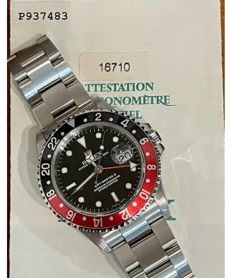 Rolex GMT-Master II 16710 40mm Acciaio Black 10