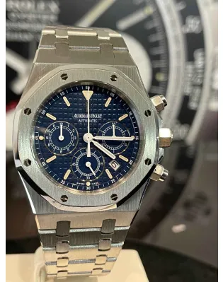 Audemars Piguet Royal Oak 25860ST.OO.1110ST.04 39mm Acciaio blu