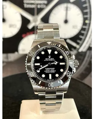 Rolex Submariner 124060 41mm Acciaio Nero