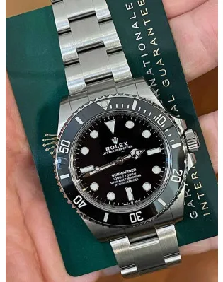 Rolex Submariner 124060 41mm Acciaio Nero 1