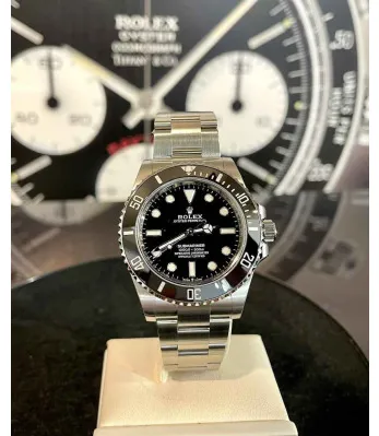 Rolex Submariner 124060 41mm Acciaio Nero 2