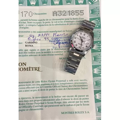 Rolex Datejust 36 16200 36mm Acciaio Silver 11