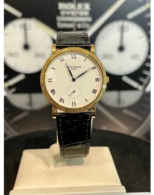 Patek Philippe Calatrava 3919J 33mm Oro giallo Bianco 3