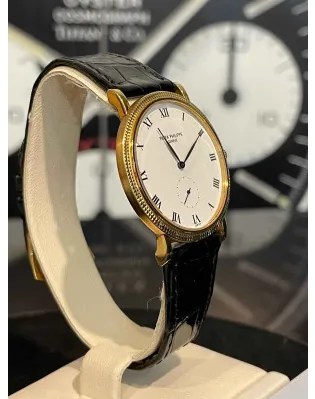 Patek Philippe Calatrava 3919J 33mm Oro giallo Bianco 4