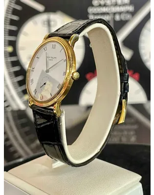 Patek Philippe Calatrava 3919J 33mm Oro giallo Bianco 5