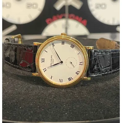 Patek Philippe Calatrava 3919J 33mm Oro giallo Bianco 6