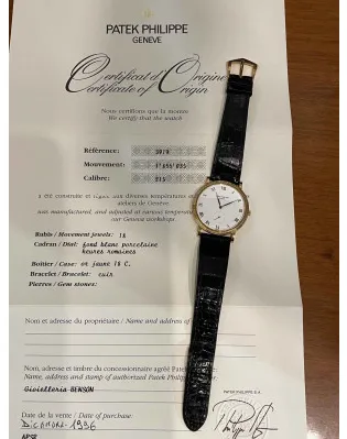 Patek Philippe Calatrava 3919J 33mm Oro giallo Bianco 13