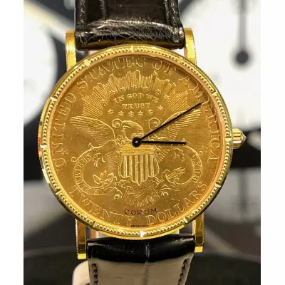 Corum Coin Watch 35mm Oro giallo Oro 3