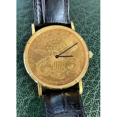 Corum Coin Watch 35mm Oro giallo Oro 10