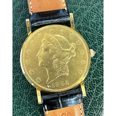 Corum Coin Watch 35mm Oro giallo Oro 11