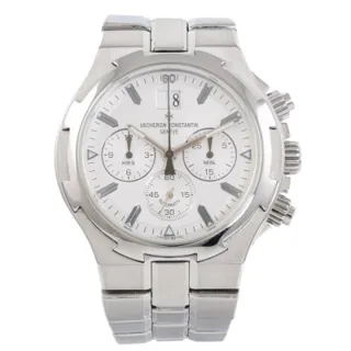 Vacheron Constantin Overseas Chronograph 49140 Stainless steel Silver