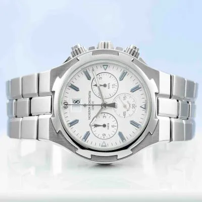 Vacheron Constantin Overseas Chronograph 49140 39.5mm Stainless steel Silver 6