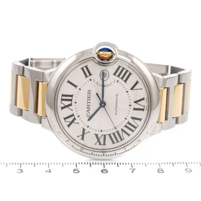 Cartier Ballon Bleu W69009Z3/3001 42mm Stainless steel and 18ct yellow gold Silver 7