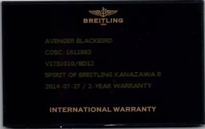 Breitling Avenger Blackbird V1731010/BD12 48mm Titanium Black 4