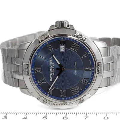 Raymond Weil Tango 8160-ST-00508 42mm Stainless steel Blue 2