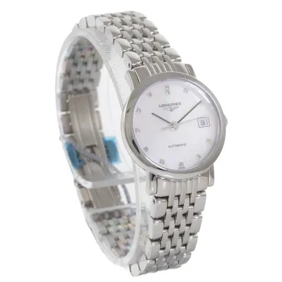 Longines Elegant L43094876 25.5mm Stainless steel White Mother of Pearl 3